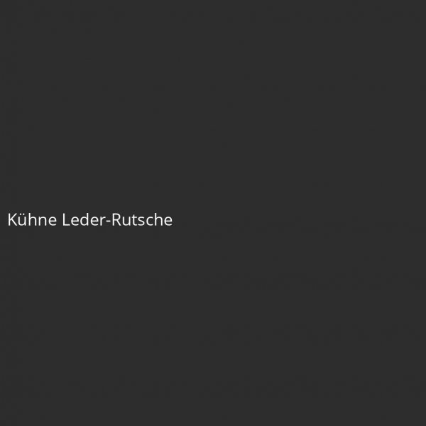 Kühne Leder-Rutsche
