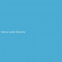 Kühne Leder-Rutsche
