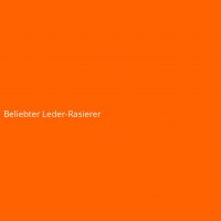 Beliebter Leder-Rasierer