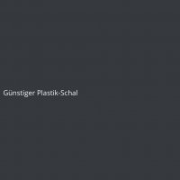 Günstiger Plastik-Schal