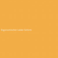 Ergonomischer Leder-Schirm