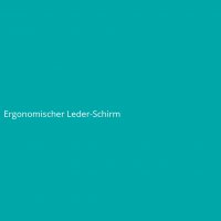 Ergonomischer Leder-Schirm