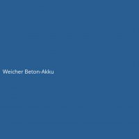 Weicher Beton-Akku