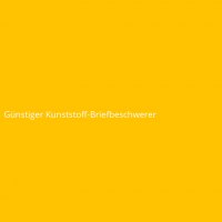 Günstiger Kunststoff-Briefbeschwerer