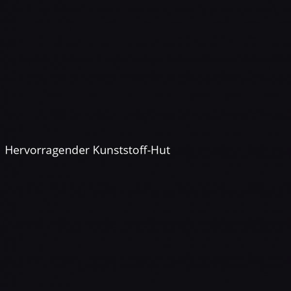 Hervorragender Kunststoff-Hut
