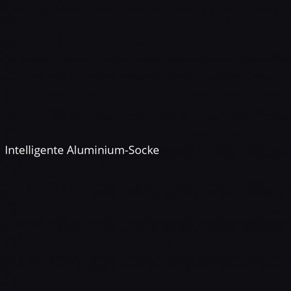 Intelligente Aluminium-Socke