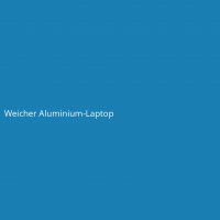 Weicher Aluminium-Laptop