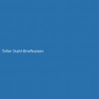 Toller Stahl-Briefkasten