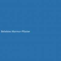 Beliebtes Marmor-Pflaster
